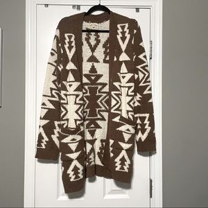 Women’s Printed Sweater Cardigan